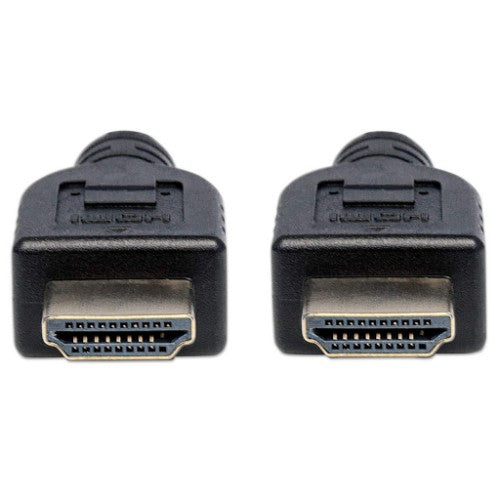 Manhattan HDMI 4K@60Hz Cable with Ethernet - CL3 rated, 3m, Suitable for In-Wall use, For ALL 4K & 1080p/HD uses - when upgrading now or have it ready for when you need it, Male to Male, Black, Ultra HD 4k x 2k, Lifetime Warranty, Premium High Speed