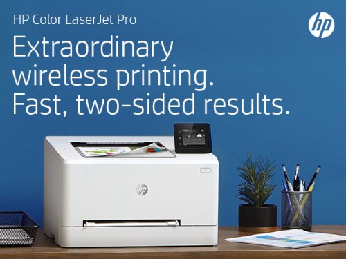 HP Color LaserJet Pro LaserJet Pro M255dw Wireless Color Printer, Duplex