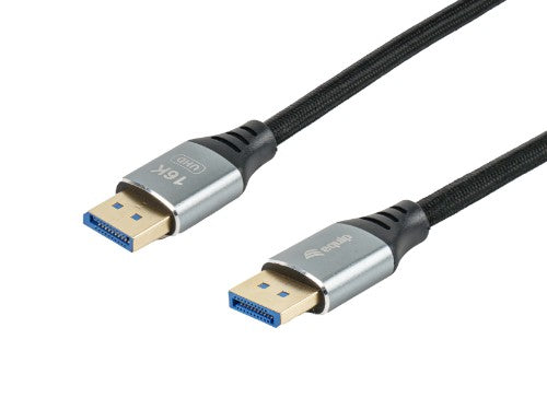 Equip DisplayPort 2.1 Premium Cable, 3.0m, 16K/60Hz, 54Gbps