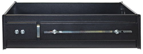 Intellinet 19" Drawer Shelf, 2U, Shelf Depth 350mm, Max 30kg, Black, Three Year Warranty