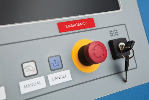 Dymo 1805416 Ribbon Vinyl white on red 12mmx5,5m for Dymo Rhino 6-12mm/19mm/24mm