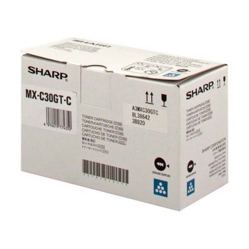 Sharp MXC-30GTC Toner-kit cyan, 6K pages ISO/IEC 19752 for Sharp MX-C 250 F