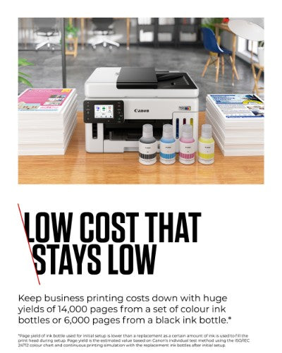 Canon MAXIFY GX6150 Inkjet A4 600 x 1200 DPI Wi-Fi