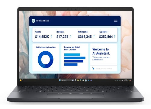 DELL Pro 13 Premium PA13250 Copilot+ PC Intel Core Ultra 7 268V Laptop 33.8 cm (13.3") Touchscreen Quad HD+ 32 GB LPDDR5x-SDRAM 512 GB SSD Wi-Fi 7 (802.11be) Windows 11 Pro UK English Grey