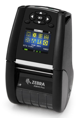 Zebra ZQ610 Plus label printer Direct thermal 203 x 203 DPI 115 mm/sec Wired & Wireless Wi-Fi Bluetooth