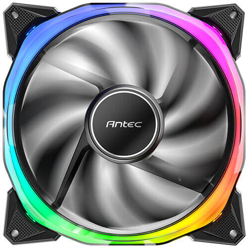 Antec Fusion T3 140 ARGB PWM Computer case Fan 14 cm Black 1 pc(s)