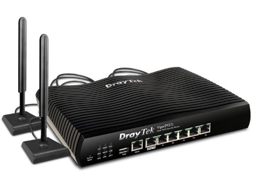 DrayTek Vigor2927L wireless router Gigabit Ethernet 4G Black