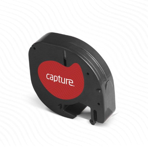Capture CA-S0721620 label-making tape Black on yellow