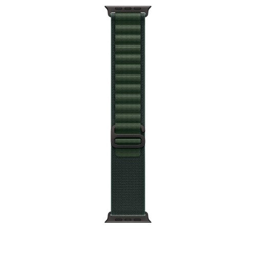 Apple 49mm Dark Green Alpine Loop - Medium - Black Titanium Finish