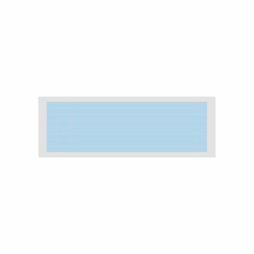 DICOTA D30194 self-adhesive label Rectangle Transparent