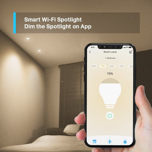 TP-Link Tapo Smart Wi-Fi Spotlight, Dimmable, 4-Pack