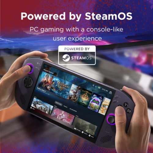 Lenovo Legion Go S 8ARP1 portable game console 20.3 cm (8") 1 TB Touchscreen Wi-Fi Black