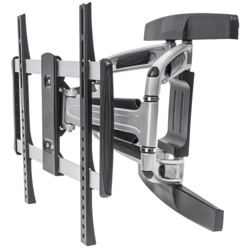 Manhattan Wall Mount for TV & Monitors (Full Motion), For screens 32" to 55", VESA compatibility: all between 100x100mm to 400x400mm - check the dimensions of the four mounting holes on back of screen to ensure it fits, Max 50kg, Black, Bracket, Lifetime