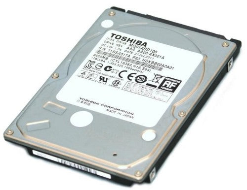 Toshiba MQ01ABD100-RFB internal hard drive 1 TB 5400 RPM 8 MB 2.5" Serial ATA