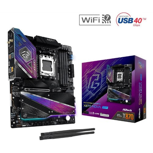 Asrock X870 NOVA WIFI AMD X870 Socket AM5 ATX