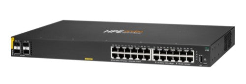 HPE Aruba Networking CX 6100 24G Class4 PoE 4SFP+ 370W Switch
