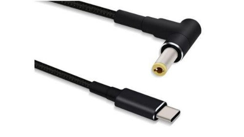 Microconnect USBC-DC-5A-15V cable gender changer 5.5 x 2.5 mm Black