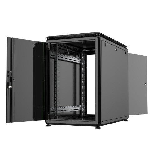 Lanview RDL16U61BL rack cabinet 16U Black