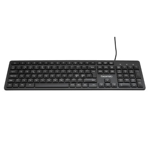 eSTUFF GLB211102 keyboard Office USB QWERTY Nordic Black