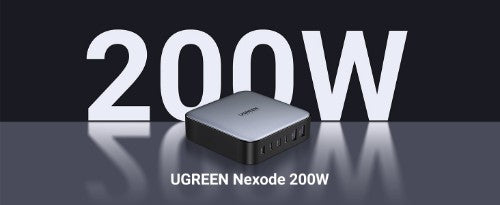 Ugreen 40914 Nexode 200W GaN Desktop USB-C USB-A Charger