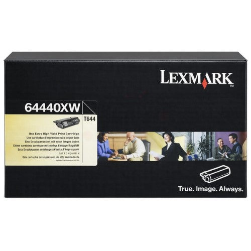 Lexmark 64440XW Toner cartridge black Project, 32K pages/5% for Lexmark T 644