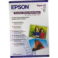 Epson Premium Glossy Photo Paper, DIN A3+, 250g/m², 20 Sheets