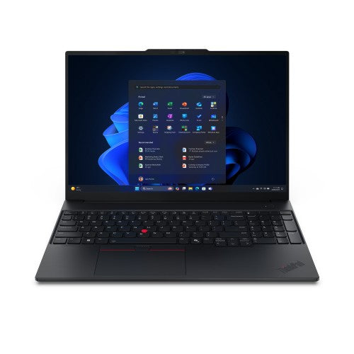 Lenovo ThinkPad E16 Gen 3 (AMD) Copilot+ PC AMD Ryzen™ 5 220 Laptop 40.6 cm (16") WUXGA 16 GB DDR5-SDRAM 256 GB SSD Wi-Fi 6 (802.11ax) Windows 11 Pro English Black