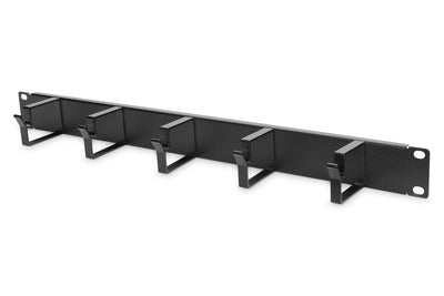 Digitus Cable routing panel with cable routing brackets for 483 mm (19") cabinets, 1U