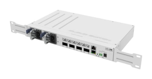 Mikrotik CRS504-4XQ-IN network switch Managed Fast Ethernet (10/100) Power over Ethernet (PoE) White