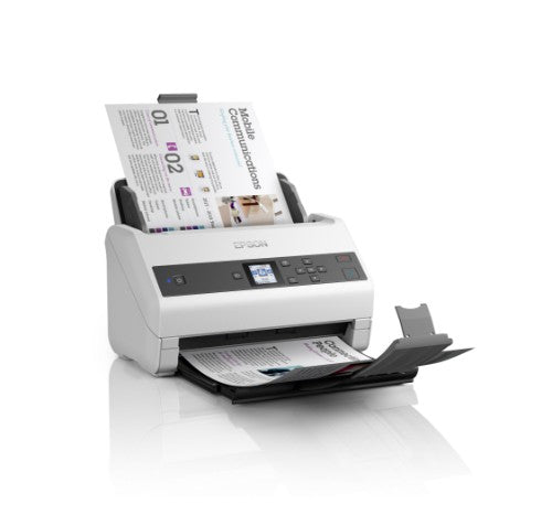 Epson WorkForce DS-870 Sheet-fed scanner 600 x 600 DPI A4 Grey, White