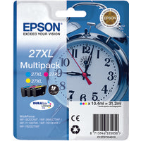 Epson C13T27154010/27XL Ink cartridge multi pack C,M,Y high-capacity, 3x1.1K pages 10.4ml Pack=3 for Epson WF 3620