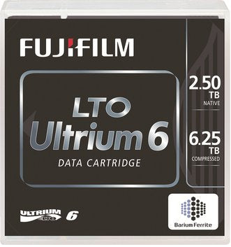 Fujifilm LTO Ultrium 6 tape Blank data tape 2.5 TB 1.26 cm