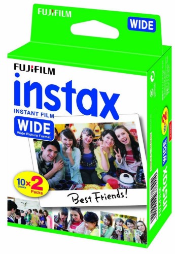 Fujifilm 16385995 Film, 2x10 pages 9,9cm x 6,2 cm Pack=2 for Fujifilm instax SHARE