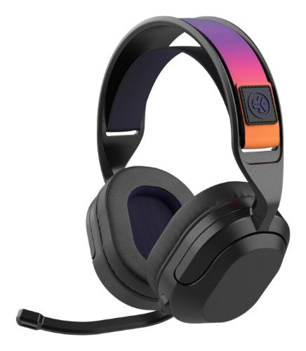 JLab Nightfall Headset Wireless Head-band Gaming USB Type-C Bluetooth Black