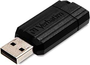 Verbatim PinStripe - USB Drive 64 GB - Black