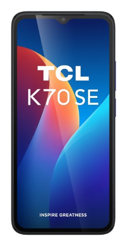 TCL K70 SE 16.7 cm (6.56") Dual SIM Android 16.0 4G USB Type-C 4 GB 64 GB 3000 mAh Black, Indigo