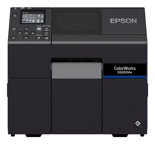 Epson ColorWorks D6000Ae label printer Thermal transfer Colour 1200 x 1200 DPI 119 mm/sec Wired Ethernet LAN
