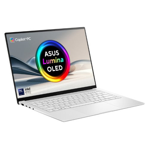 ASUS Zenbook S 14 UX5406SA-PZ301W Intel Core Ultra 9 288V Laptop 35.6 cm (14") Touchscreen 3K 32 GB LPDDR5x-SDRAM 1 TB SSD Wi-Fi 7 (802.11be) Windows 11 Home White