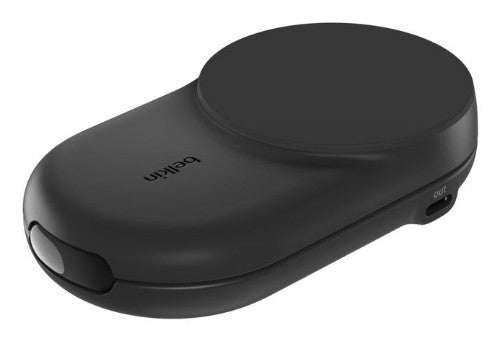 Belkin WIZ039MYBK mobile device charger Headphones, Smartphone Black USB Wireless charging Fast charging Indoor