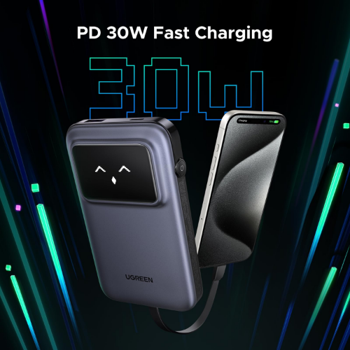 Ugreen UNO 10000 mAh Wireless charging Black