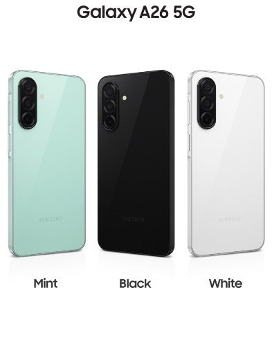 Samsung Galaxy A26 17 cm (6.7") Hybrid Dual SIM Android 15 5G USB Type-C 8 GB 256 GB 5000 mAh Black