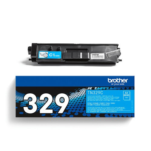 Brother TN-329C Toner-kit cyan extra High-Capacity, 6K pages ISO/IEC 19798 for Brother DCP-L 8450