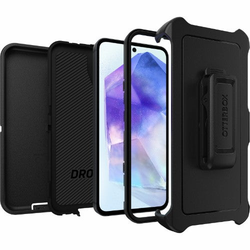 OtterBox Defender Series for Galaxy A55 5G, Black