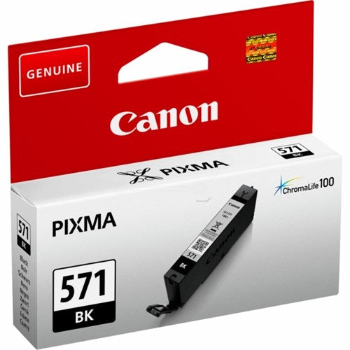 Canon 0385C001/CLI-571BK Ink cartridge black, 1.11K pages ISO/IEC 24711 398 Photos 6.5ml for Canon Pixma MG 5750/7750