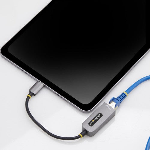 StarTech.com 2.5GbE USB-C to Ethernet Adapter, NBASE-T NIC, USB 3.0 Type-C 2.5/1G Multi Speed Network, Thunderbolt Compatible, Windows & Mac