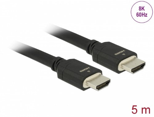 DeLOCK 85296 HDMI cable 5 m HDMI Type A (Standard) Black