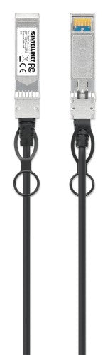 Intellinet 1m 10G SFP+ Passive Direct Attach Copper Twinax Cable 30AWG MSA SFP-H10GB-CU1M compatible