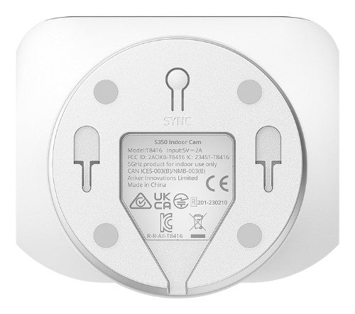 Eufy Indoor Cam S350 Bulb IP security camera 3840 x 2160 pixels Desk