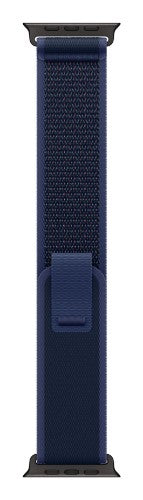 Apple 49mm Blue Trail Loop - M/L - Black Titanium Finish