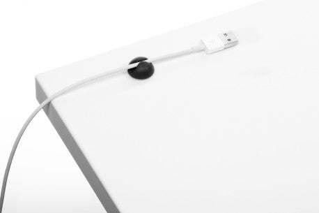 Durable Cavoline Clip 1 Desk Cable holder Grey